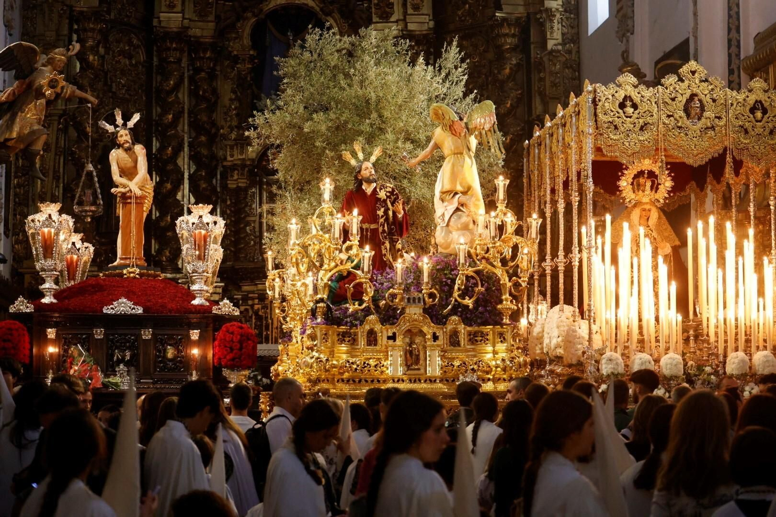Intimidad en San Francisco con el Huerto en este Domingo de Ramos en Córdoba, en imágenes