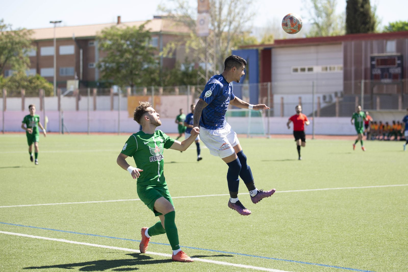 Imagen de un encuentro del Atarfe en casa.
