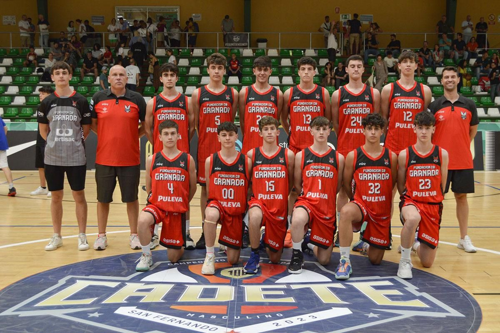 Plantilla del Fertisec Fundación CB Granada