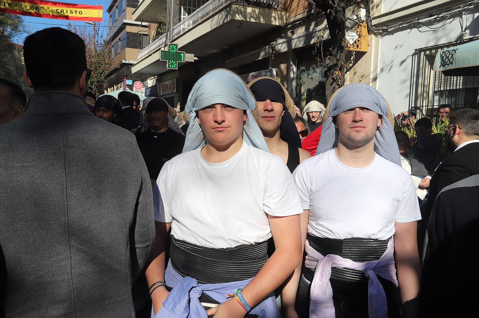 Imágenes de la procesión de San Sebastián en Huelva