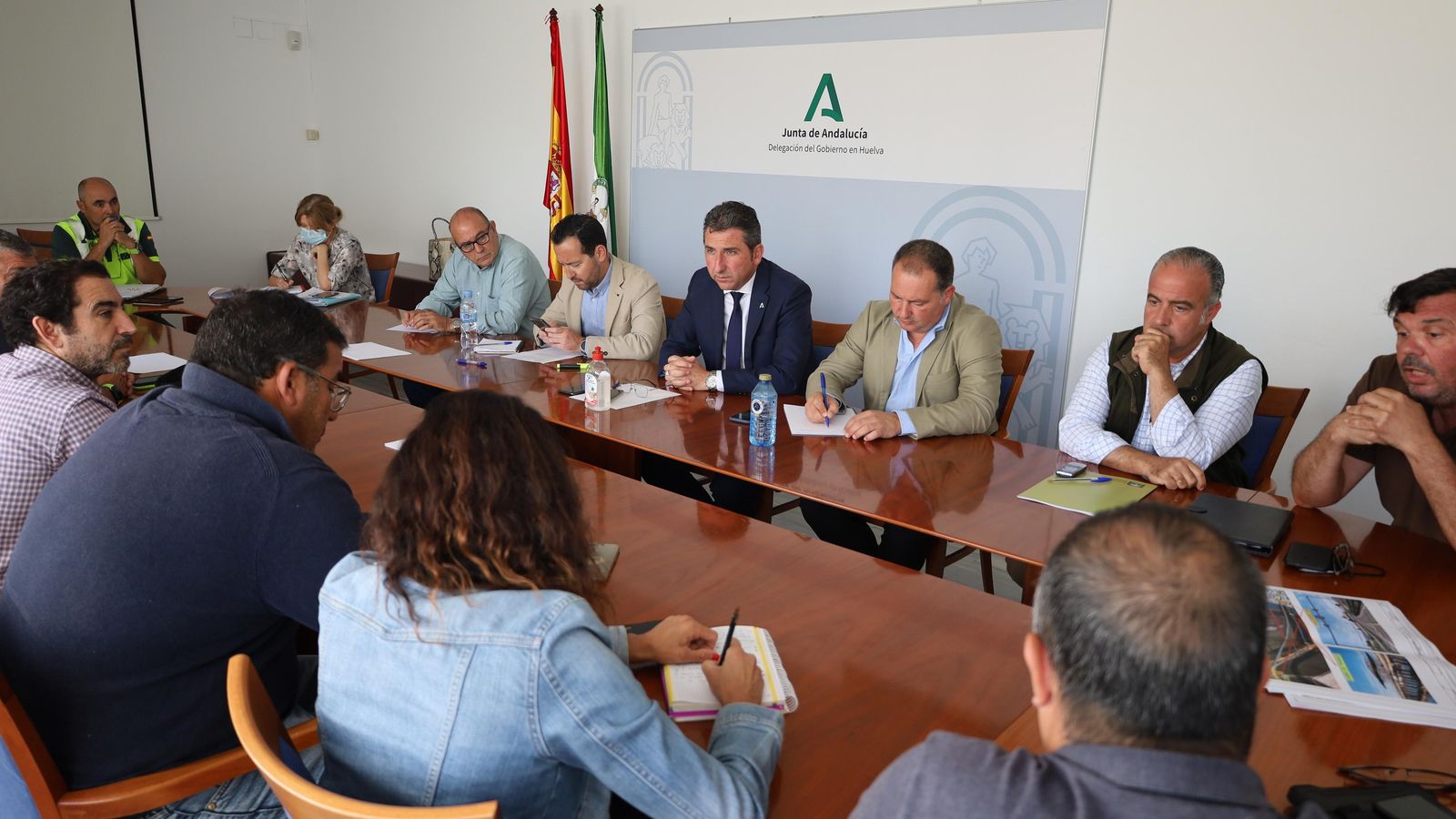 Mesa de Seguimiento y Coordinación de las obras de los puentes sobre el río Odiel.