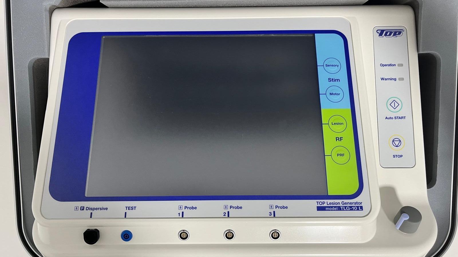Aparato de radiofrecuencia para los pacientes que necesiten este tratamiento.