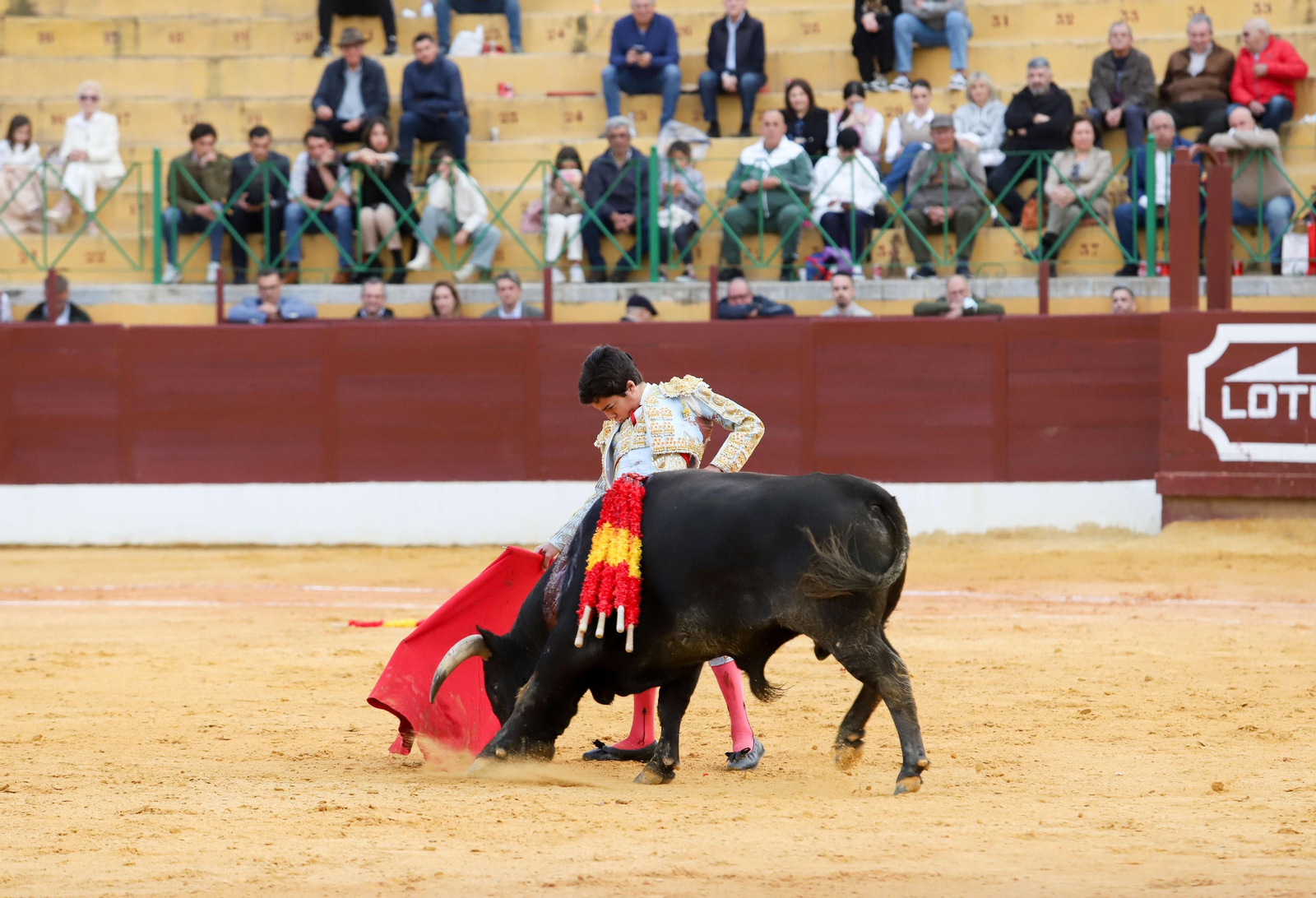 Imágenes de la novillada previa a la Semana Santa en la plaza de toros de La Línea