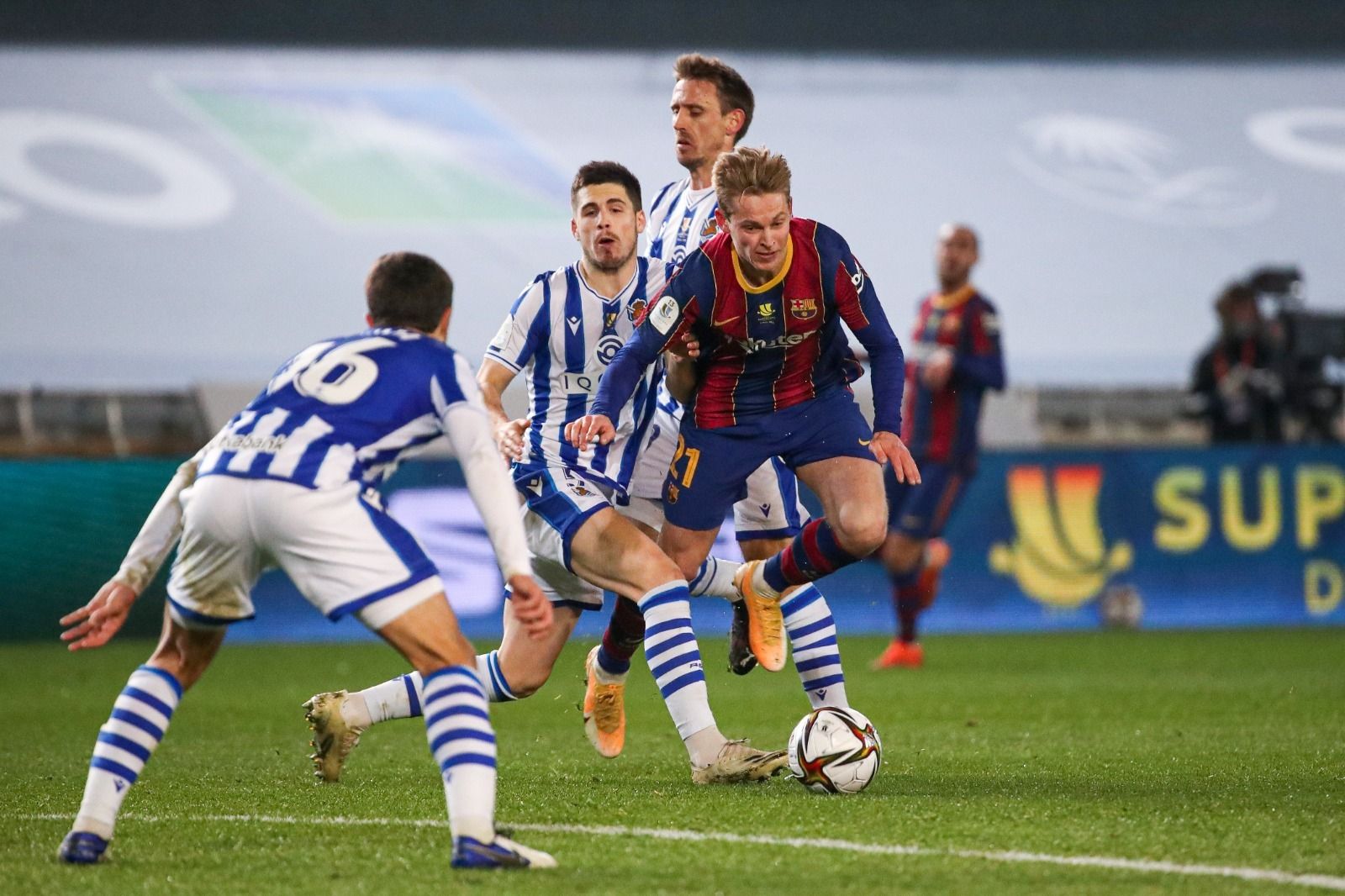 Las imágenes de la victoria del Barcelona ante la Real Sociedad en Córdoba