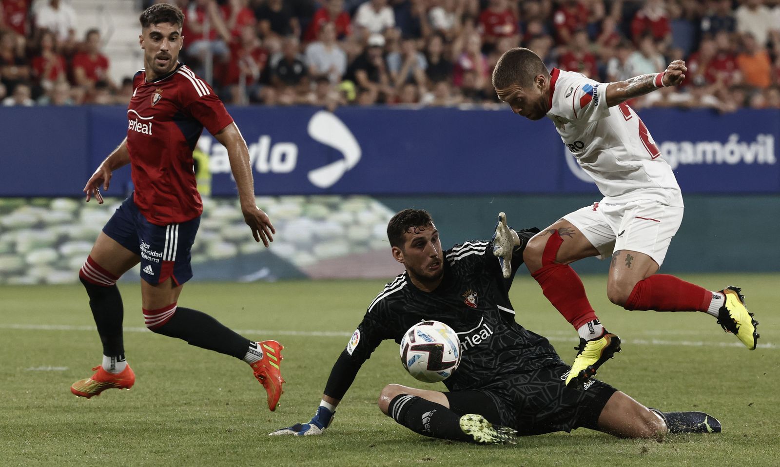 Las fotos del Osasuna-Sevilla de Liga