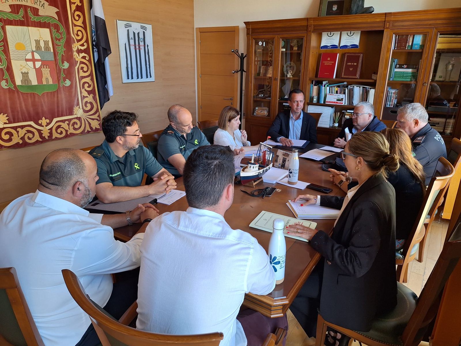 Momento de la reunión.