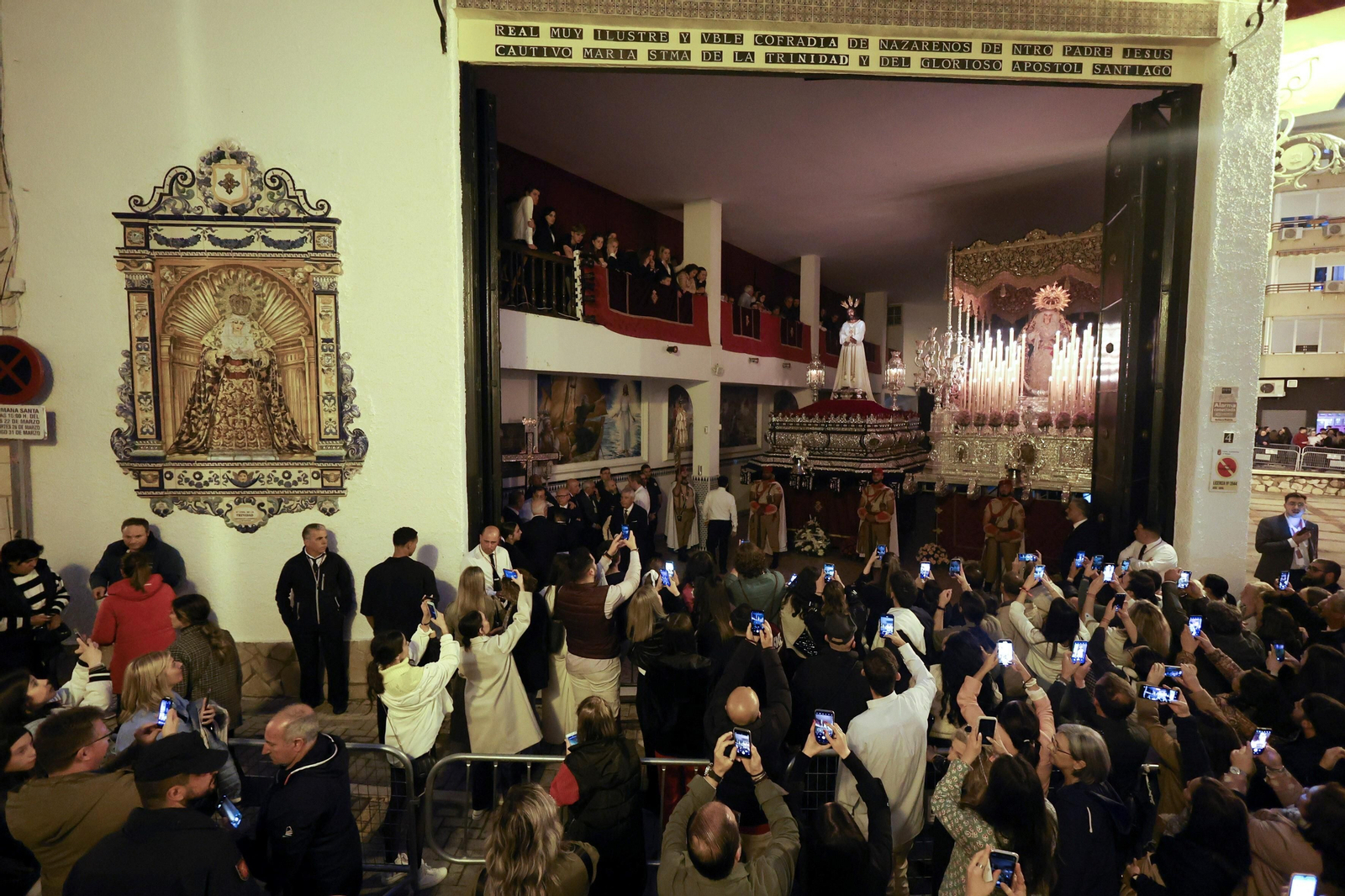 El Cautivo en el Lunes Santo en Málaga, en fotos