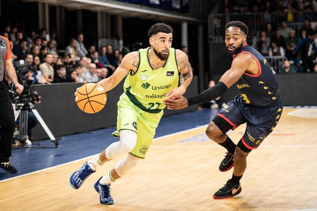 1x1 y notas del MoraBanc Andorra-Unicaja: Apenas unos destellos de Chris Duarte