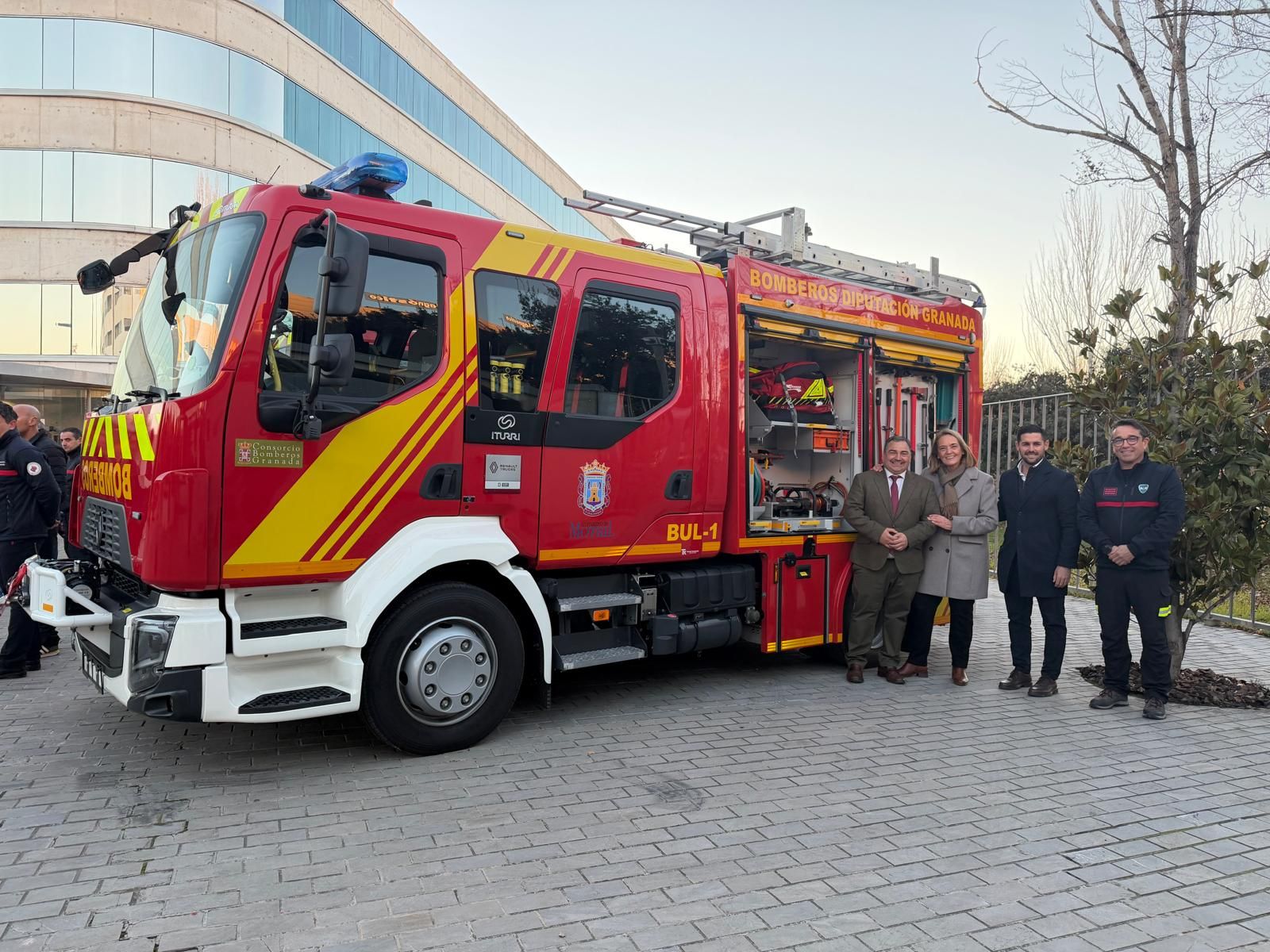 Nuevo vehículo de Bomberos para Motril