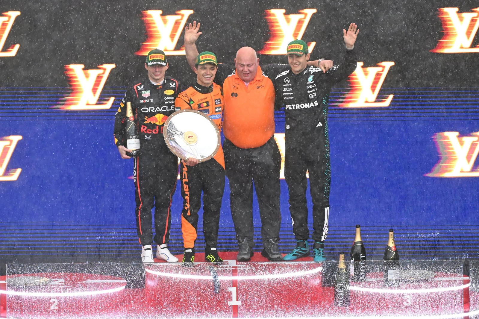 Los fotos del arranque de la Fórmula 1 en Melbourne