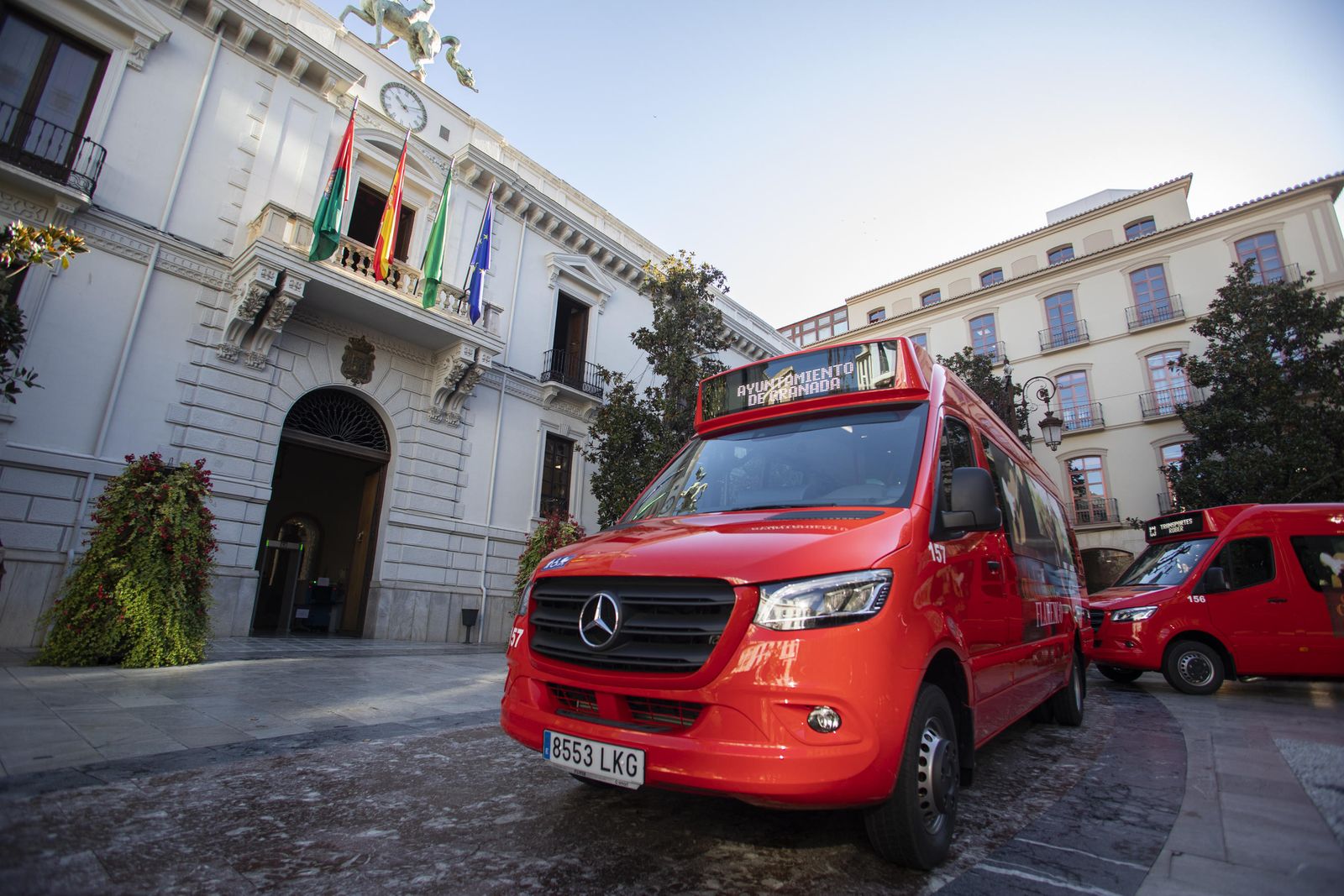 Nuevos microbuses en Granada para Realejo, Albaicín y Sacromonte