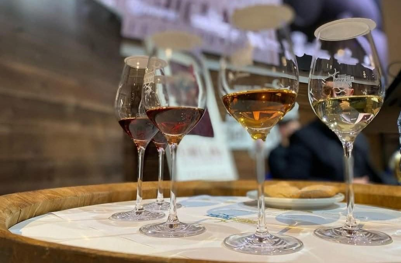 Catas de vino en el Centro de Interpretación del Vino y de la Sal