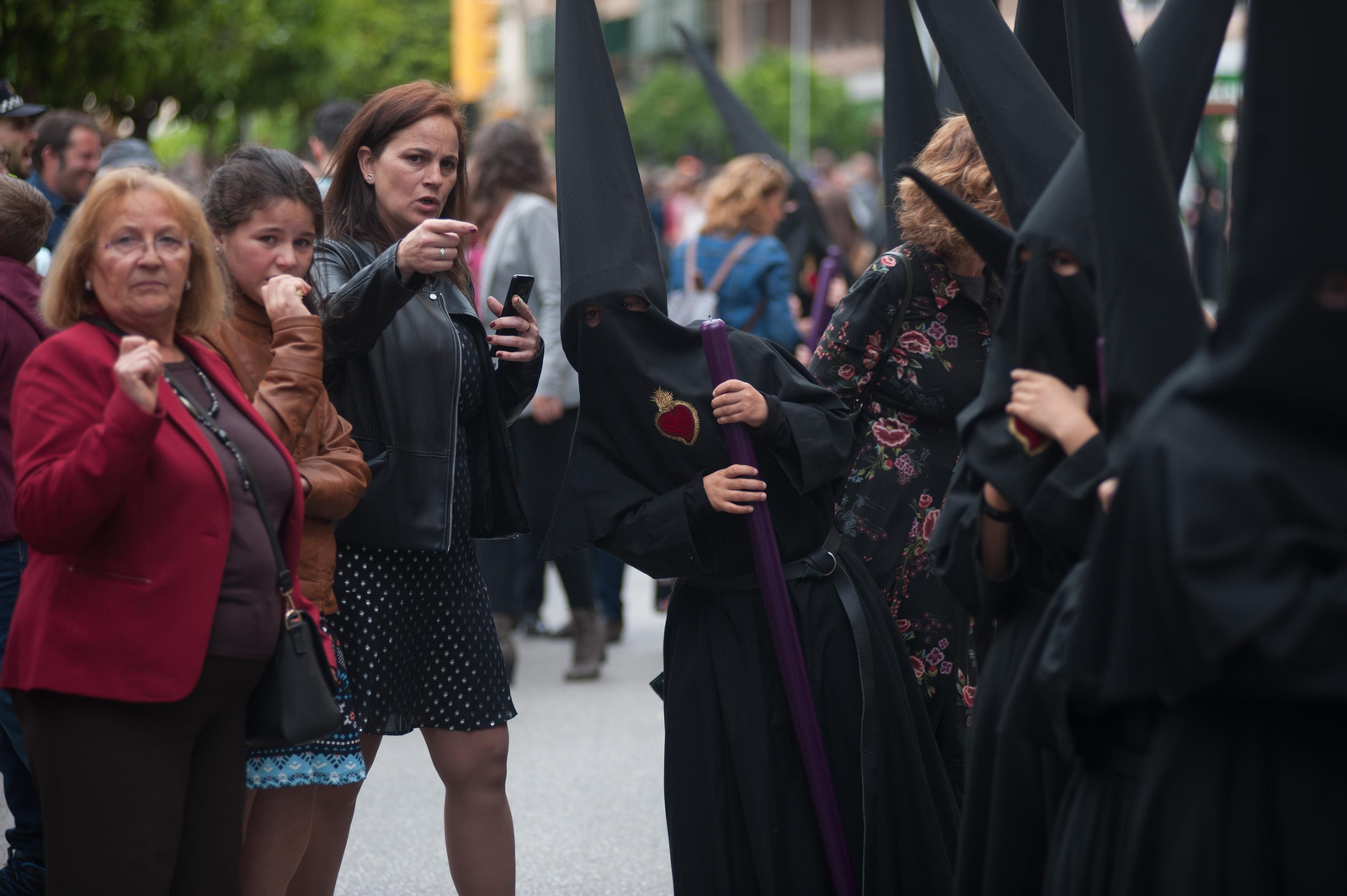 Las fotos del Amor del Viernes Santo en Málaga Las fotos del Amor del Viernes Santo en Málaga