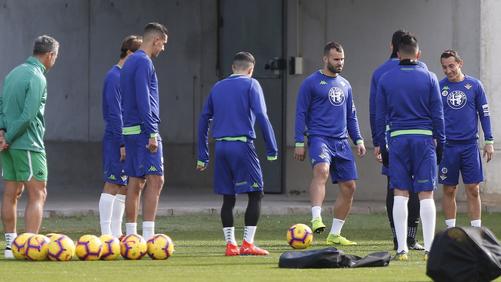 Jesé, en el entrenamiento de ayer.