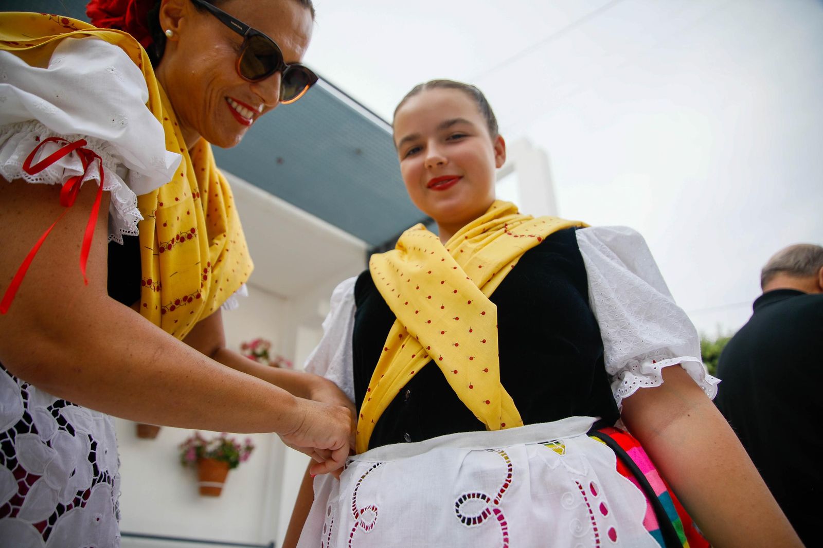 La Subida del Agua de las fiestas de Mojácar, en imágenes