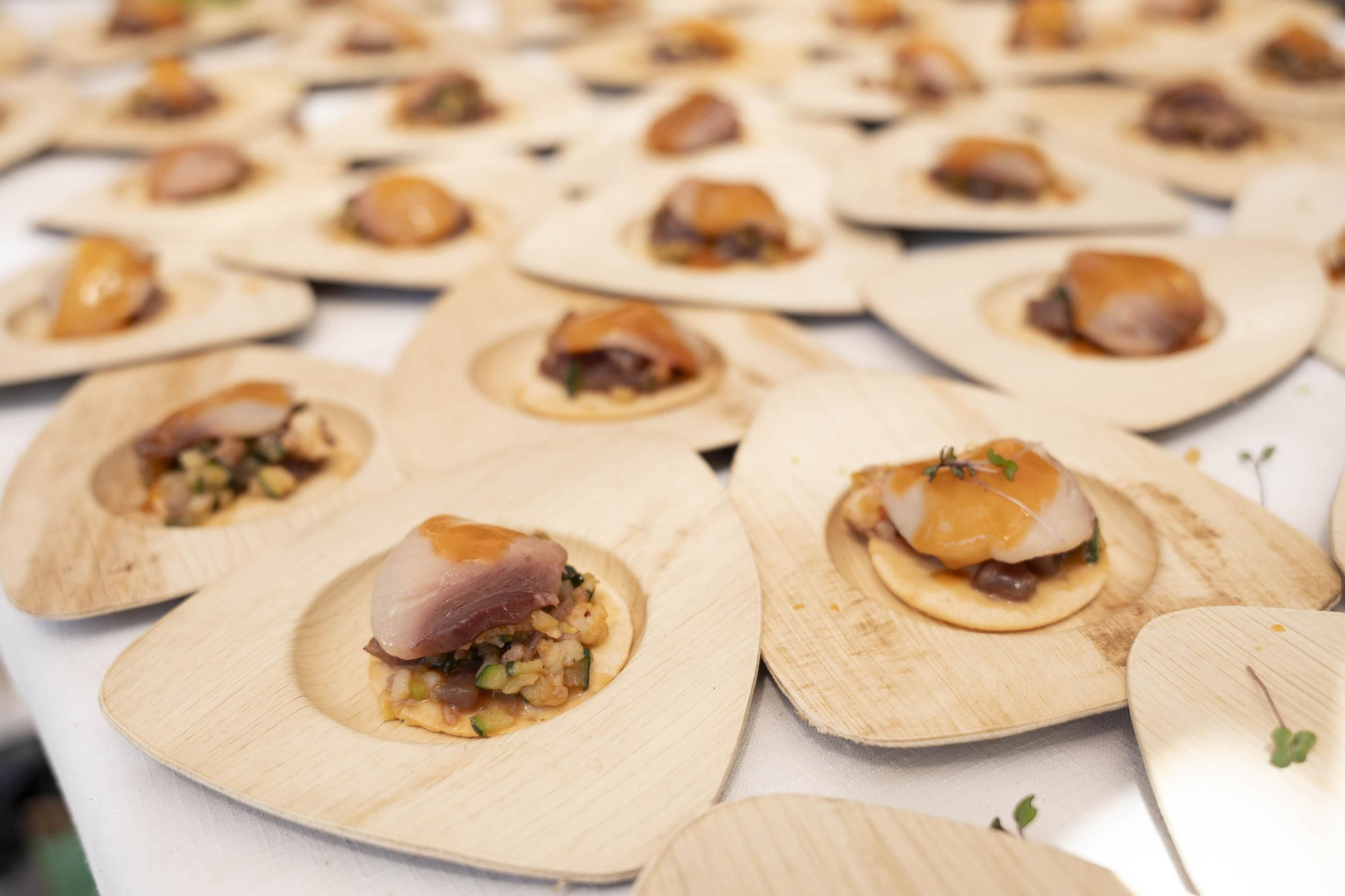 Las imágenes de la charla y degustación de la gamba roja por Rafa Rodríguez