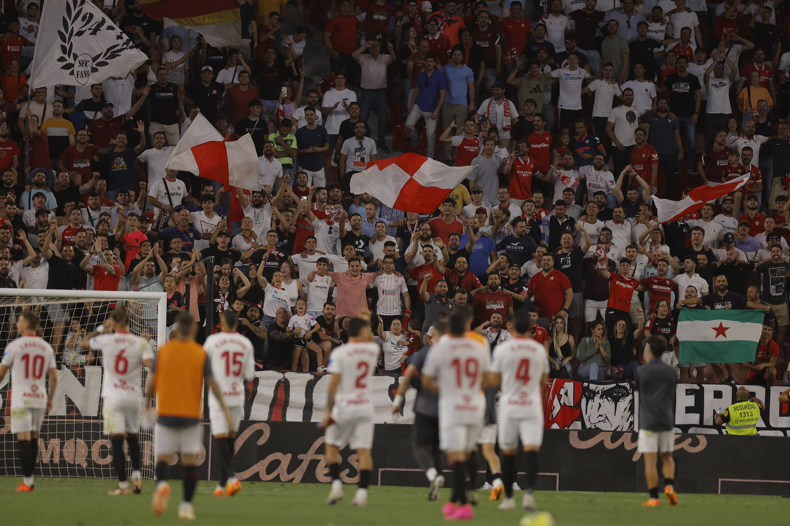 Las fotos del Sevilla-Español