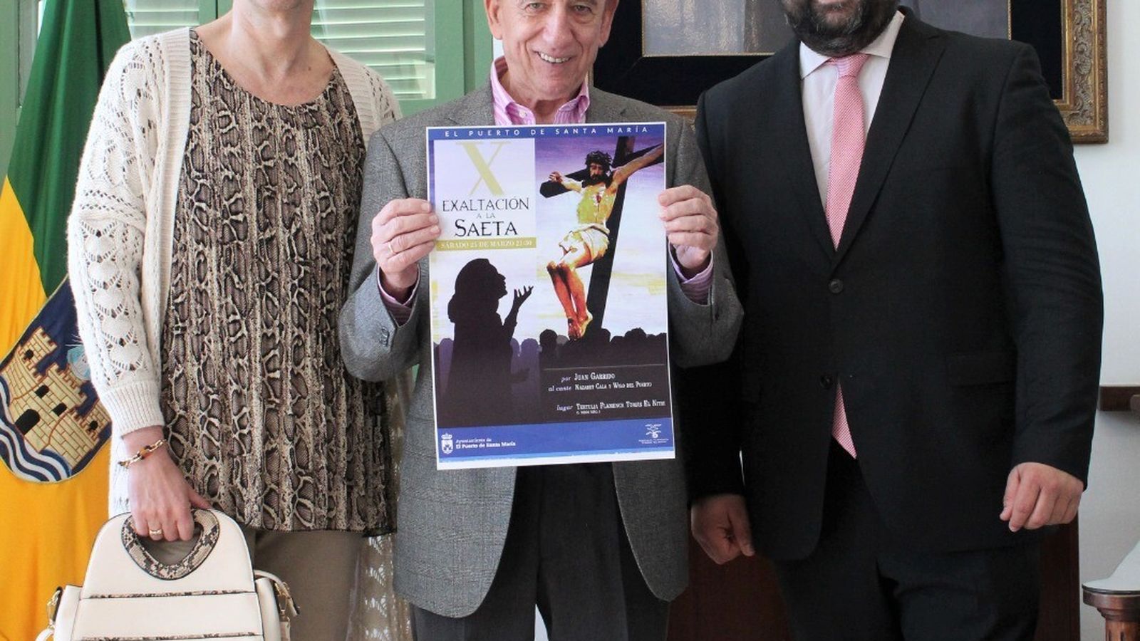 La presentación del cartel, a cargo de Bartolomé Brao.