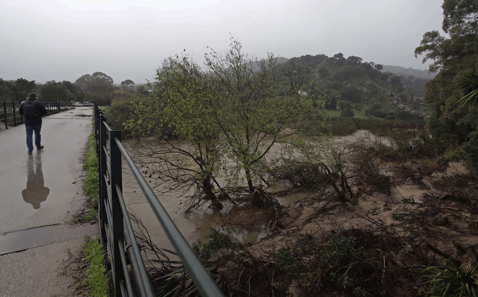 Fotos de los desperfectos provocados por las borrascas en Jimena de la Frontera