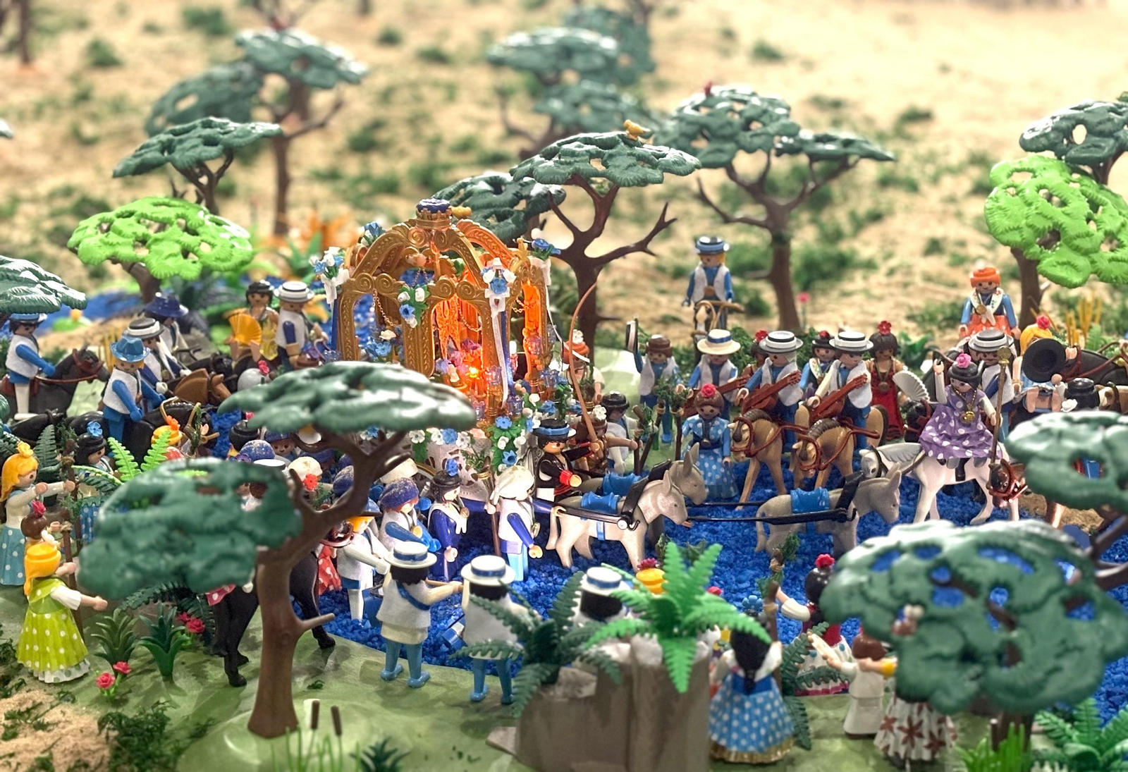 Gran Belén Rociero Solidario de Playmobil
