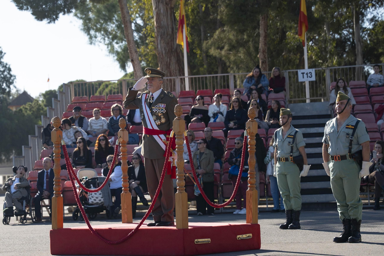 Así conmemora el día de la Inmaculada Concepción la Brigada de la Legión en Almería y despide al contingente que parte a Eslovaquia