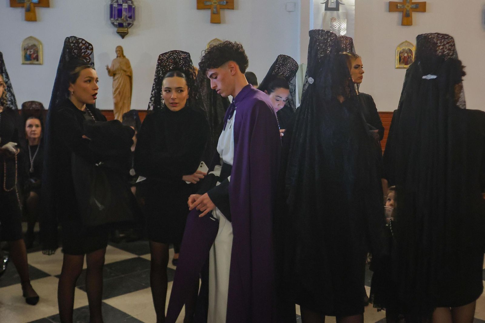 Así vivió la Hermandad de la Sagrada Lanzada la suspensión de su Estación de Penitencia 2025