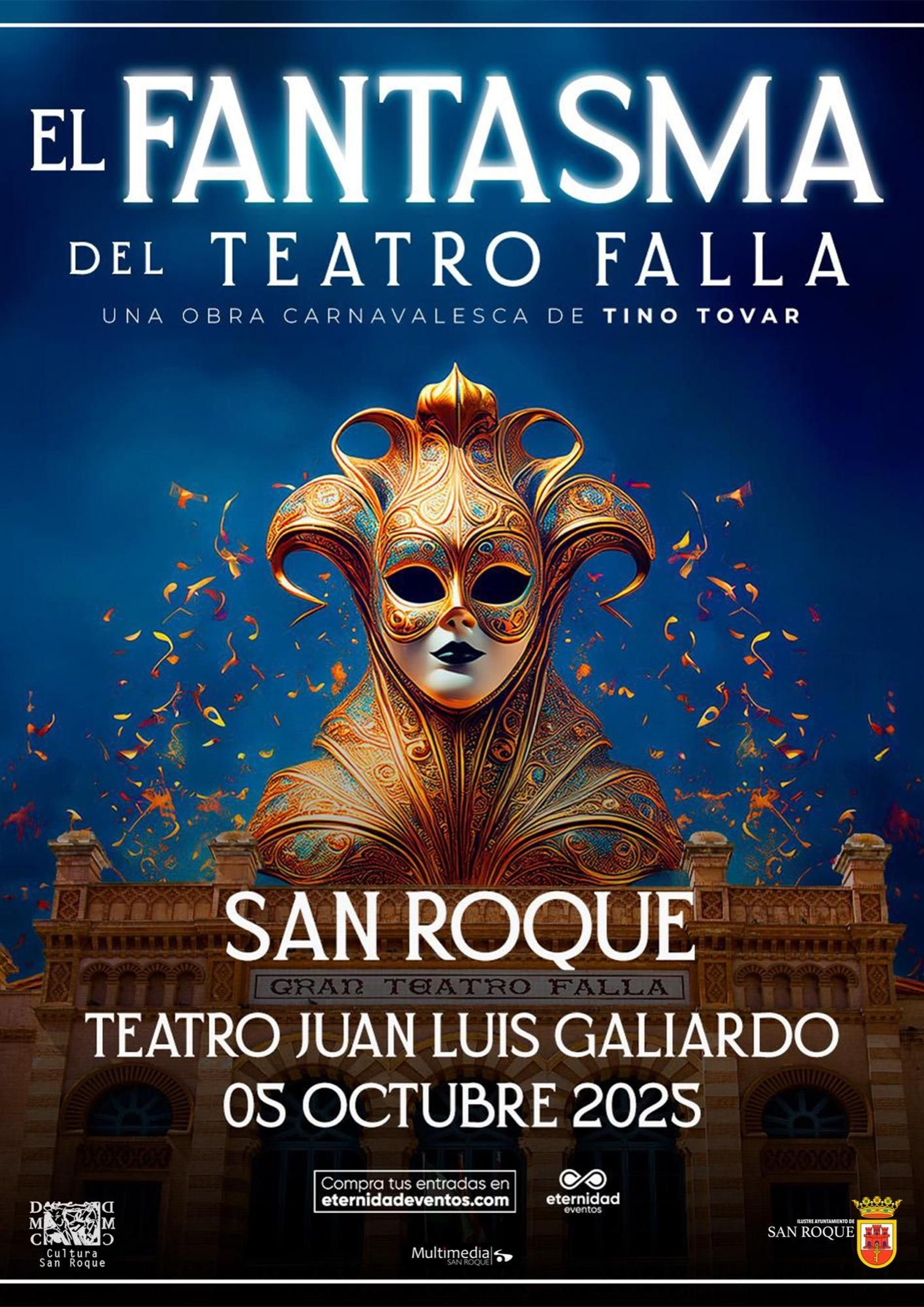 Cartel de 'El Fantasma del Teatro Falla'