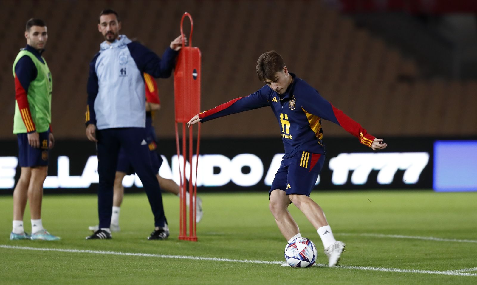 Las imágenes de la selección sub 21 en Sevilla