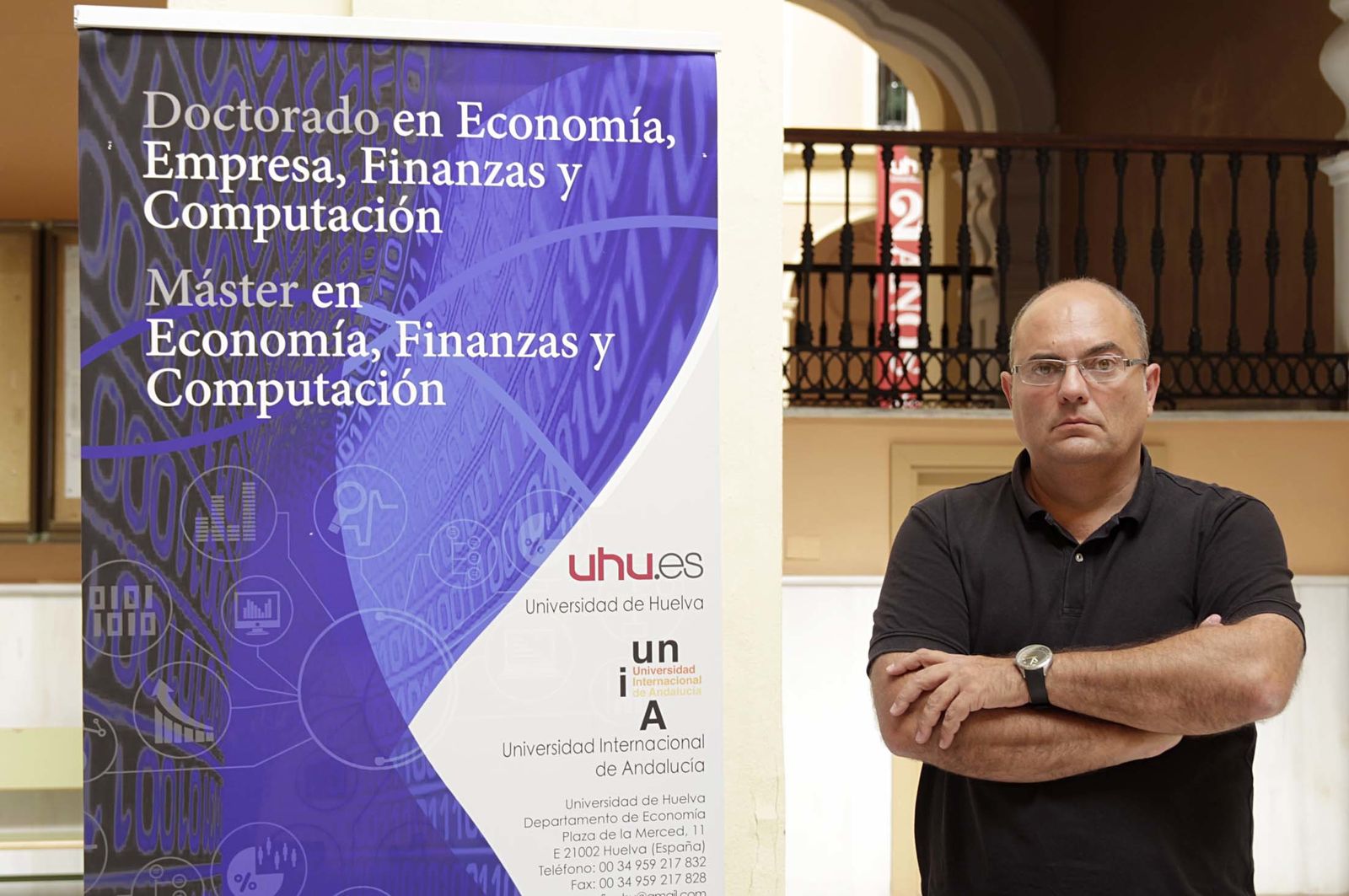 Emilio Congregado, director del Máster de Economía, Finanzas y Computación de la UNIA