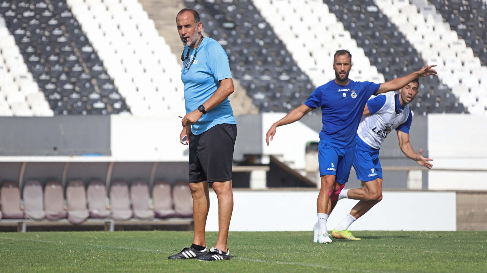 Fotos del entrenamiento de la Balona