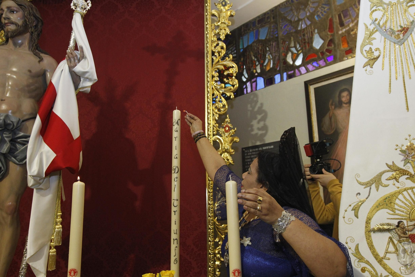 Fotogalería bendición Señor de la Vida. Parroquia Montserrat. Almería