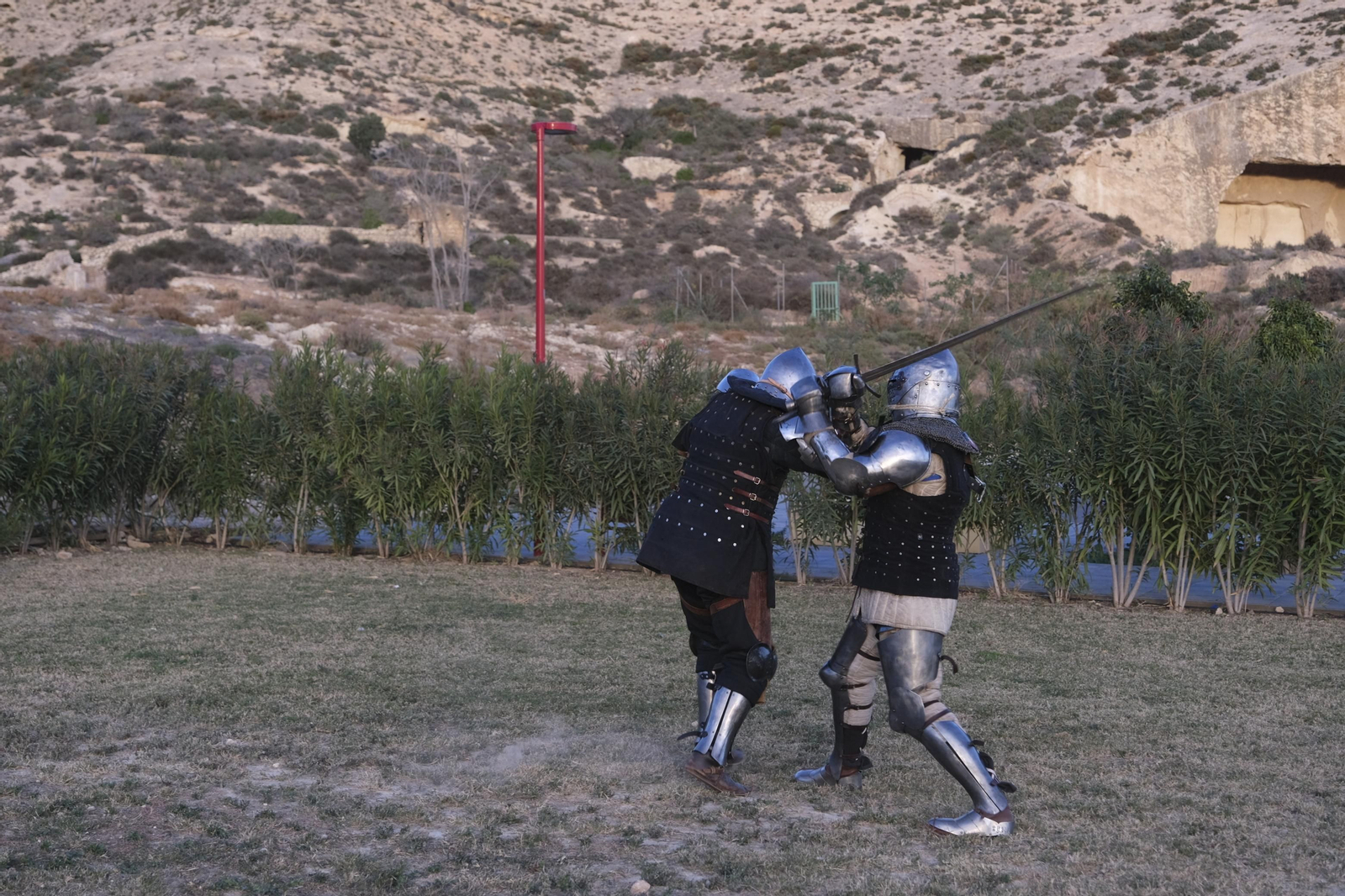 Fotogalería de los combates medievales en Almería