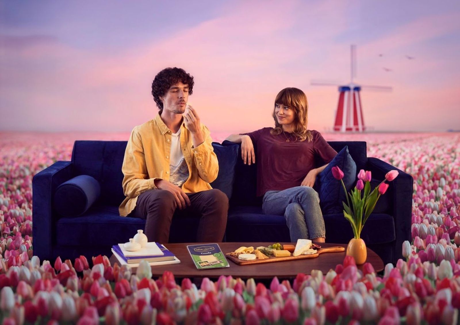 Una imagen de la campaña de Millán Vicente.