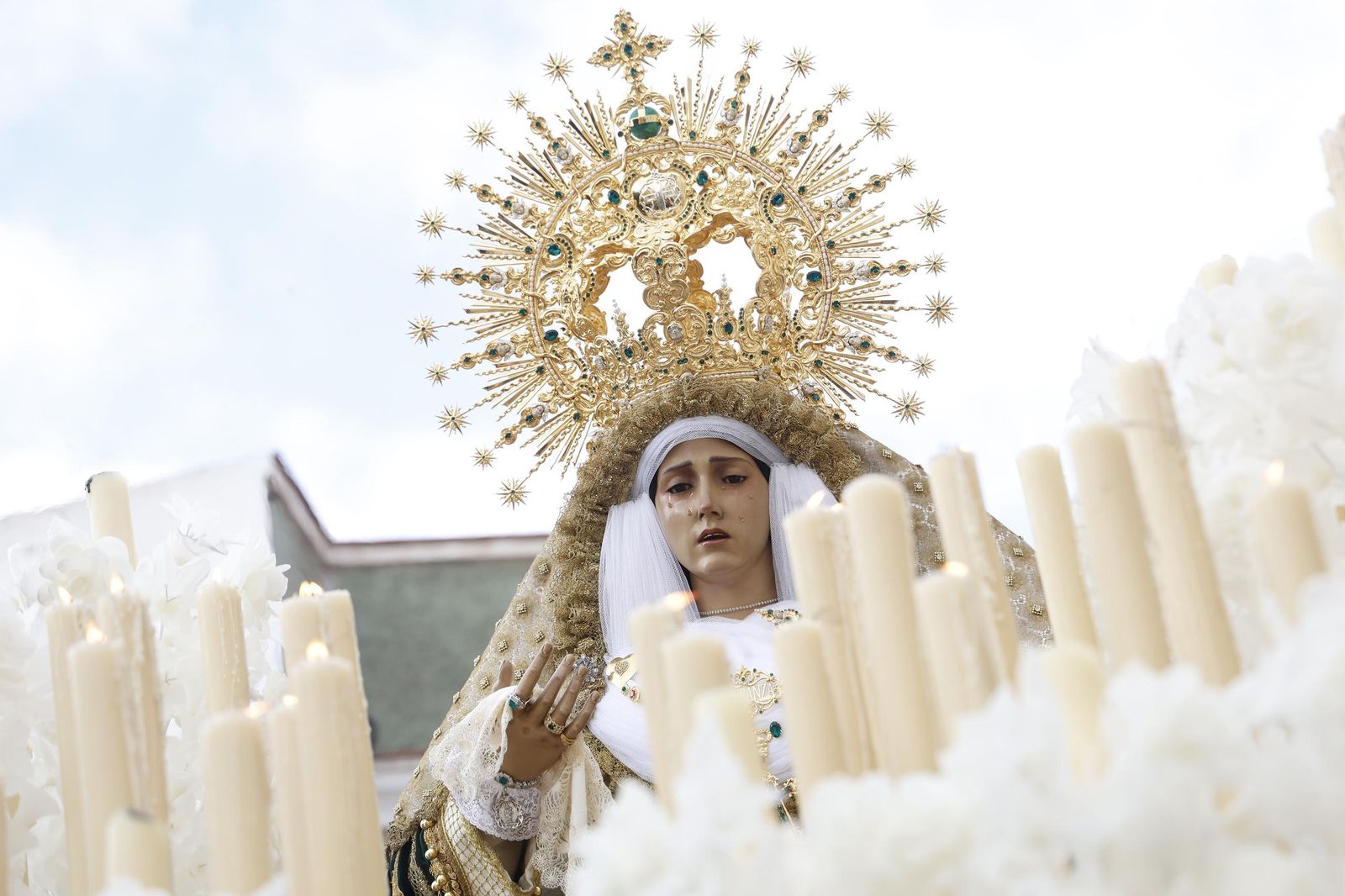 Las fotos de la peregrinación extraordinaria de la Esperanza de Algeciras a la iglesia de la Palma