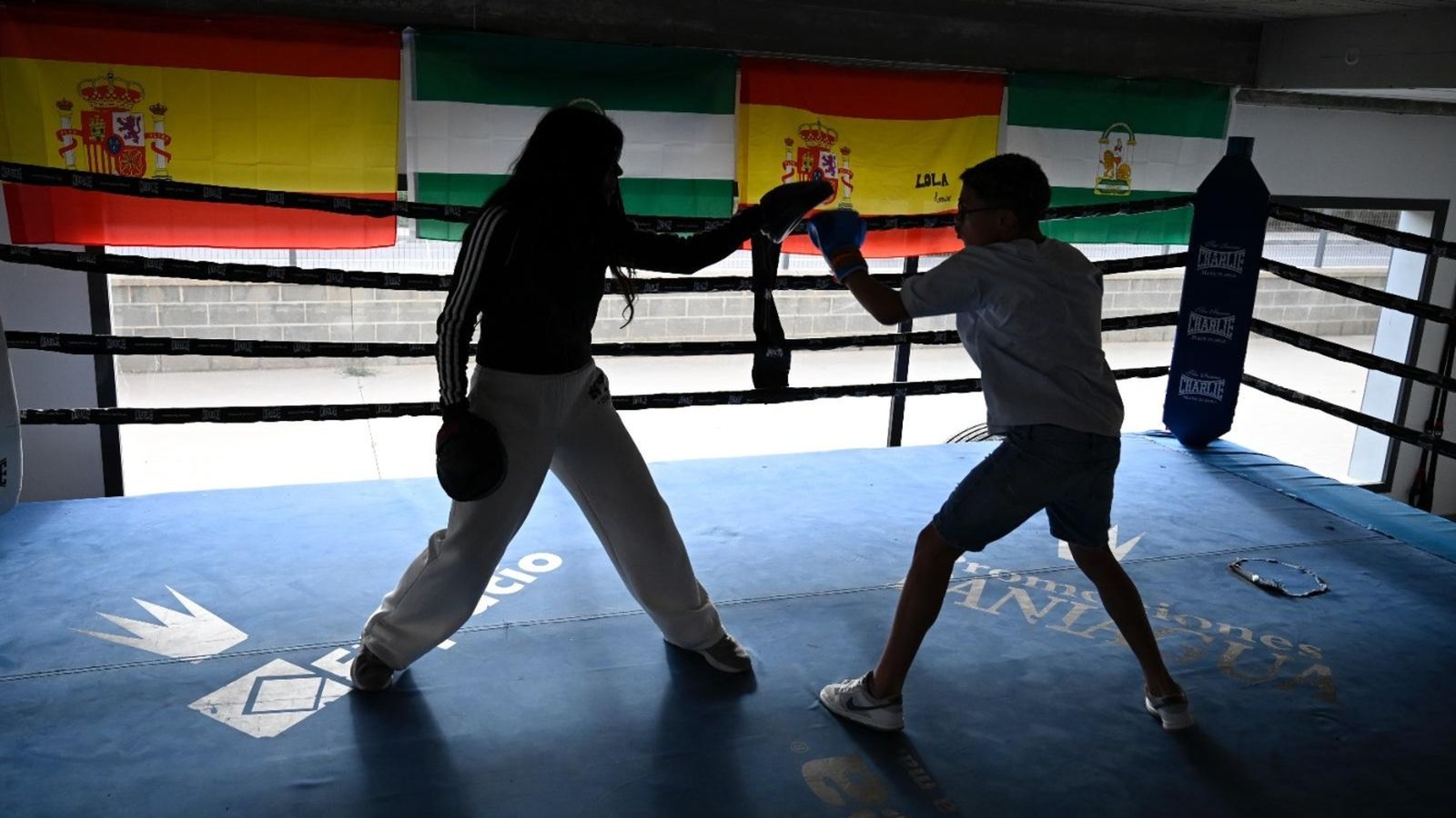 Tristán Romero, una de las figuras más destacadas del Club Lola Boxing.