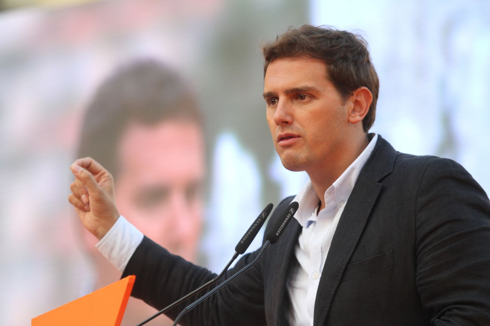 Encuentro Ciudadanos con Albert Rivera en la Plaza de Las Monjas