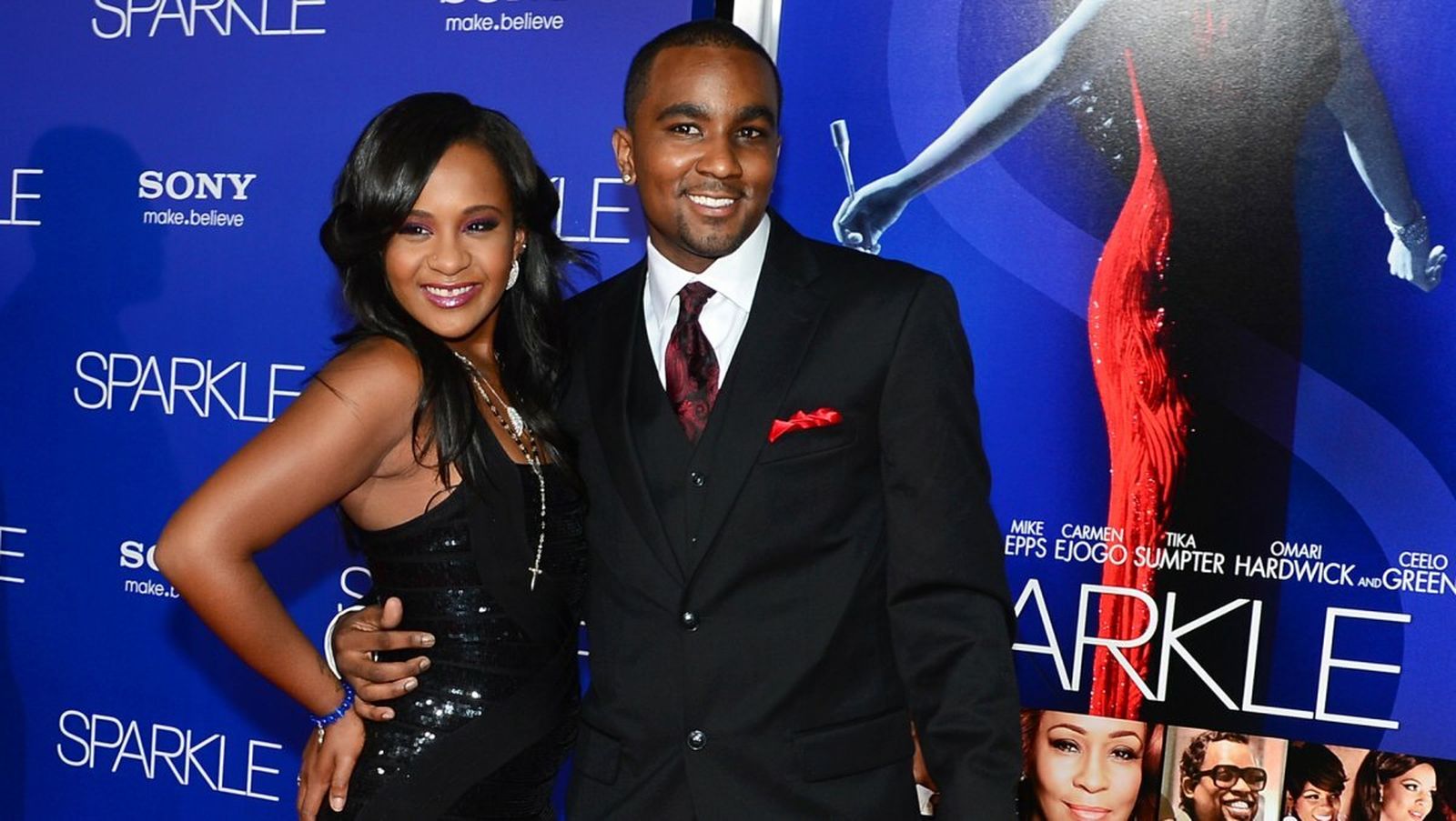 Nick Gordon y Bobbi en sus años de noviazgo