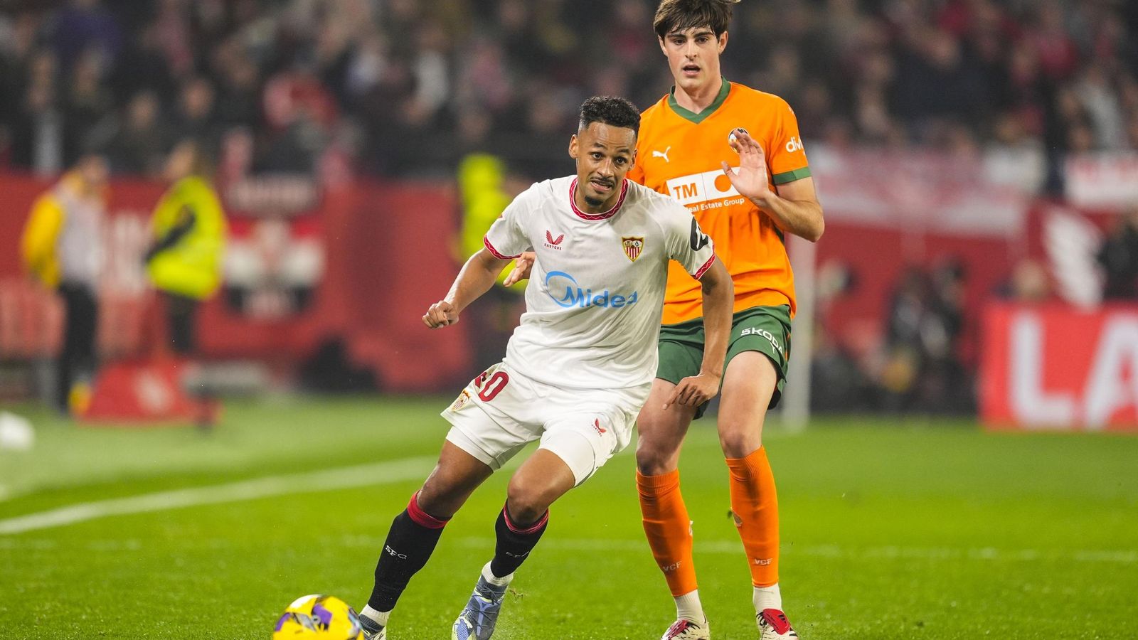 Las mejores imágenes del partido Sevilla - Valencia