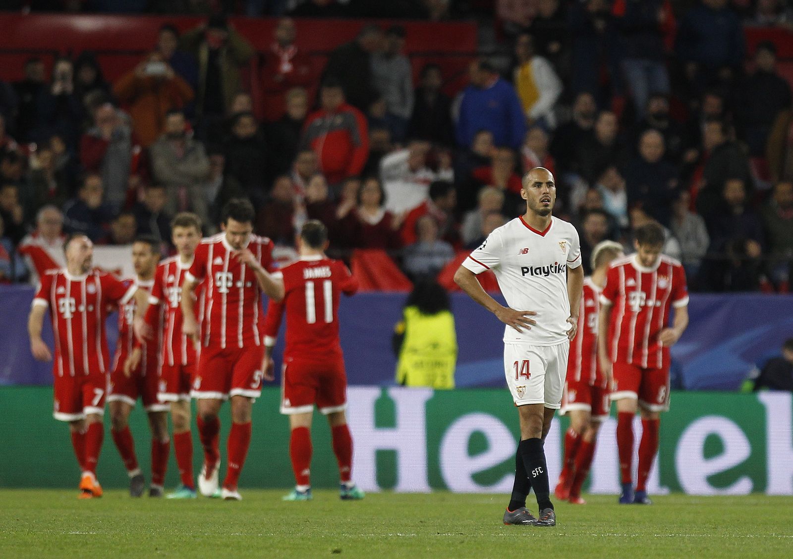 Las imágenes del Sevilla-Bayern Múnich