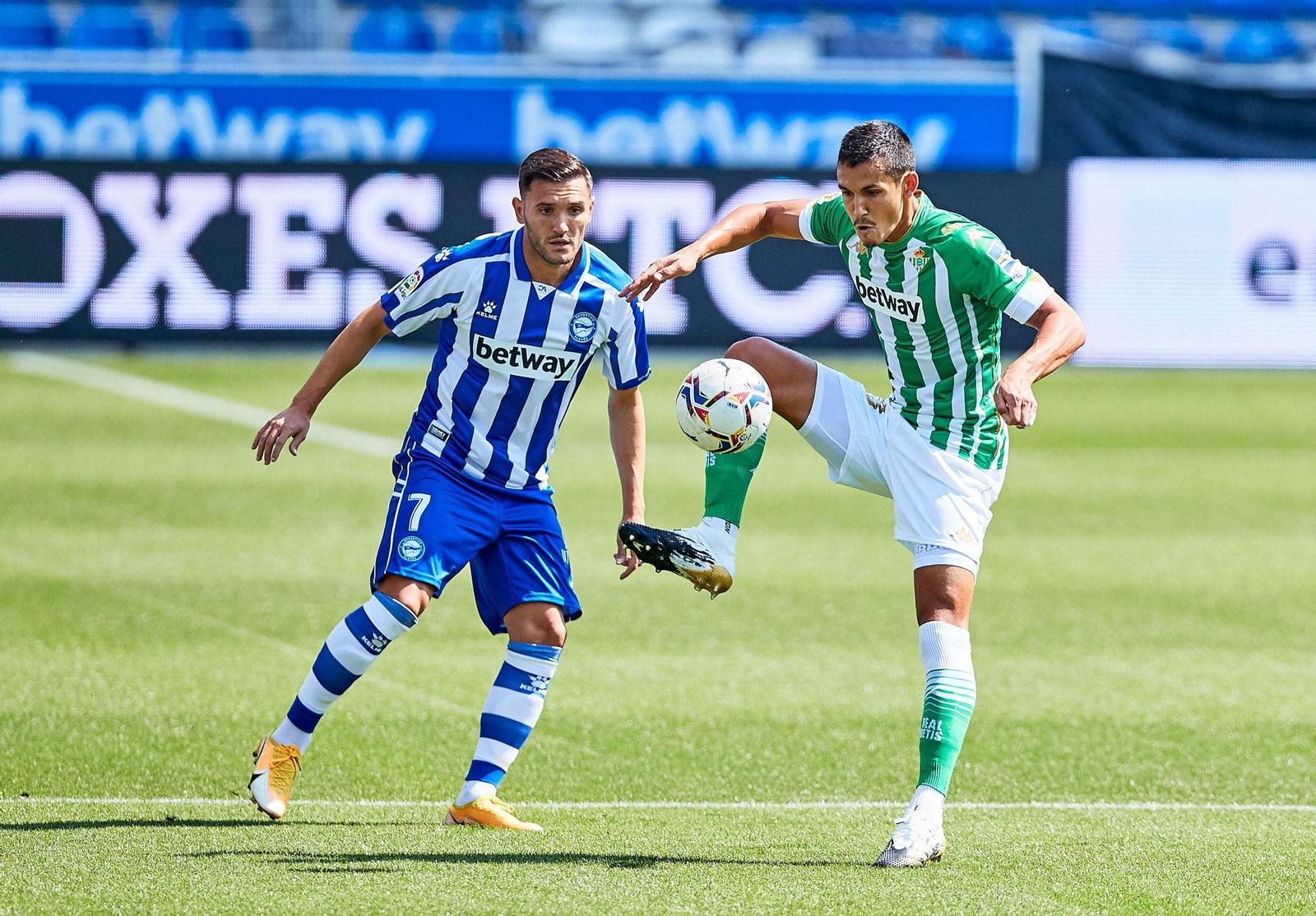 El Alavés cayó en su campo ante el Betis en la primera jornada de la temporada.