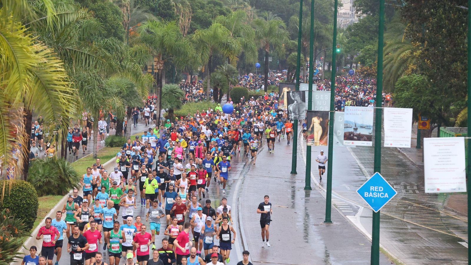 Búscate en las fotos de la Carrera Urbana Ciudad de Málaga 2024