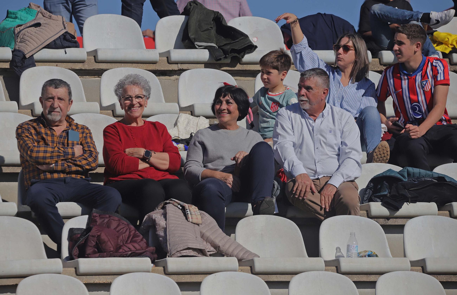 Búscate en el Nuevo Mirador durante el Algeciras - Atlético Madreliño de Primera Federación