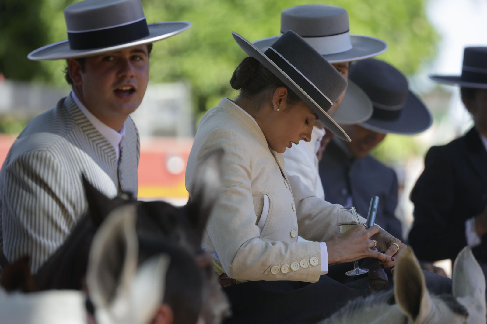 Imágenes del ambiente en la Feria de Sevilla