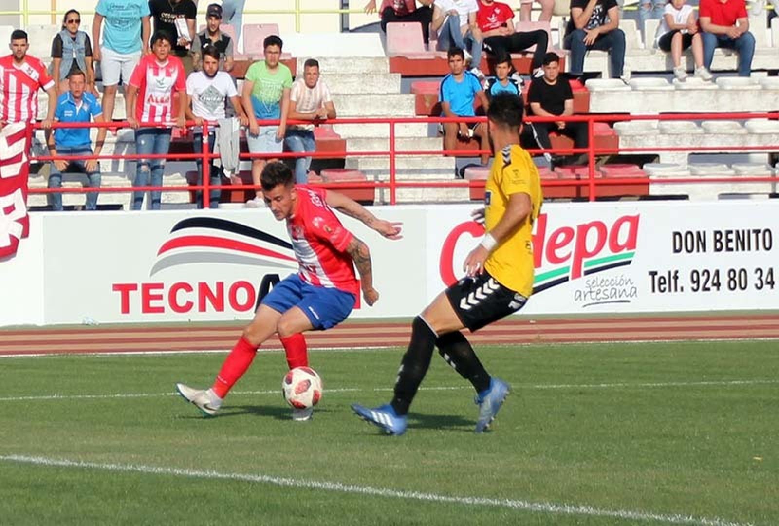 Una acción del choque entre el Don Benito y Talavera.