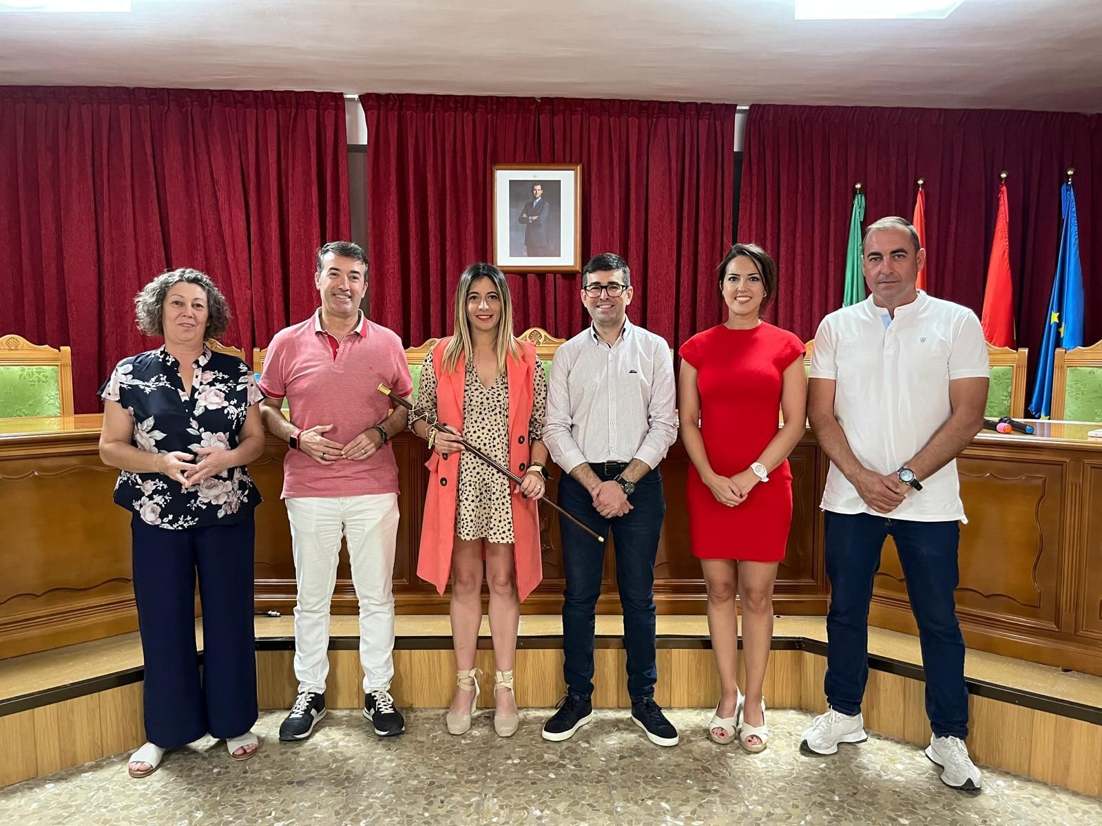 Isabel Martínez, en su toma de posesión.
