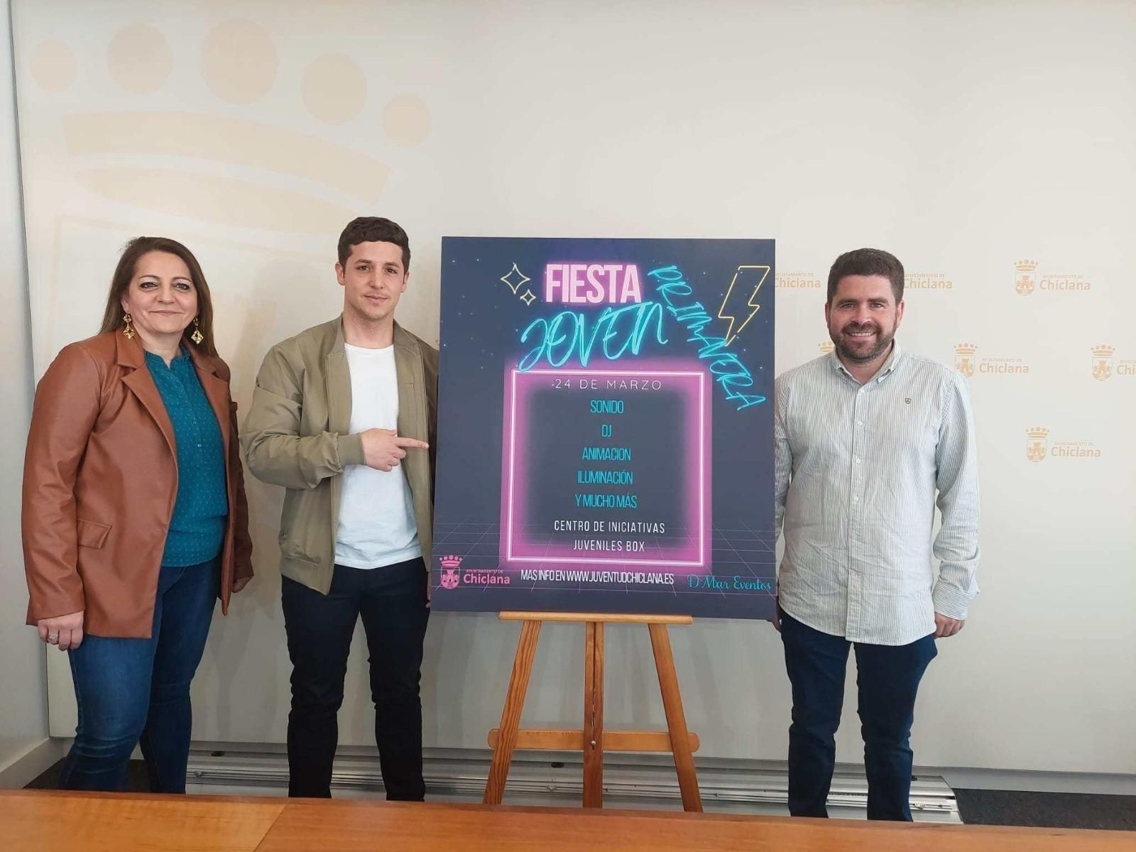 Presentación del evento juvenil.