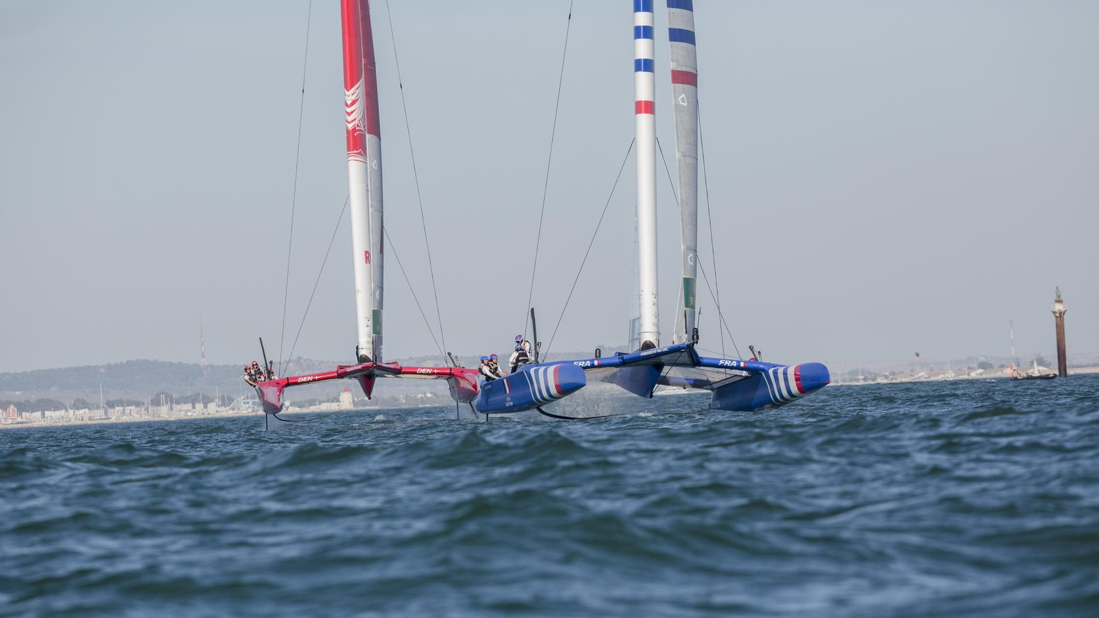 Las imágenes de la primera jornada de la SailGP en Cádiz