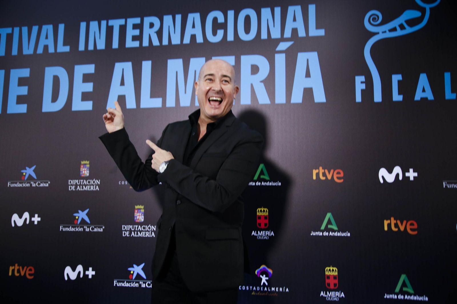 Las imágenes de la gala del Festival Internacional de Cine de Almería (Fical) con el premio 'Almería, tierra de cine' a Karra Elejalde