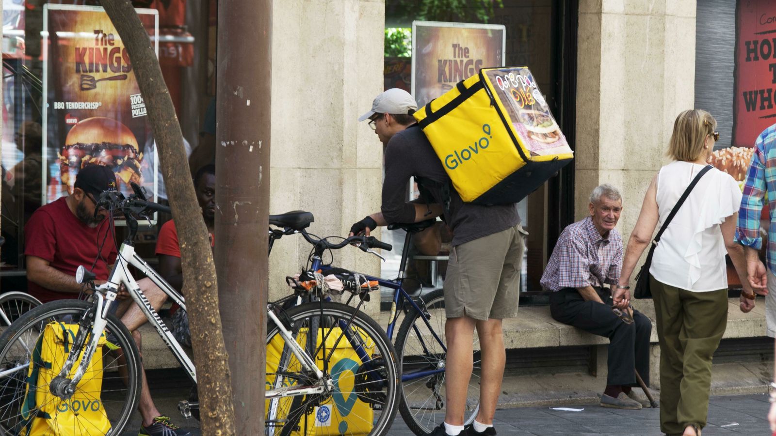 Repartidores de comida