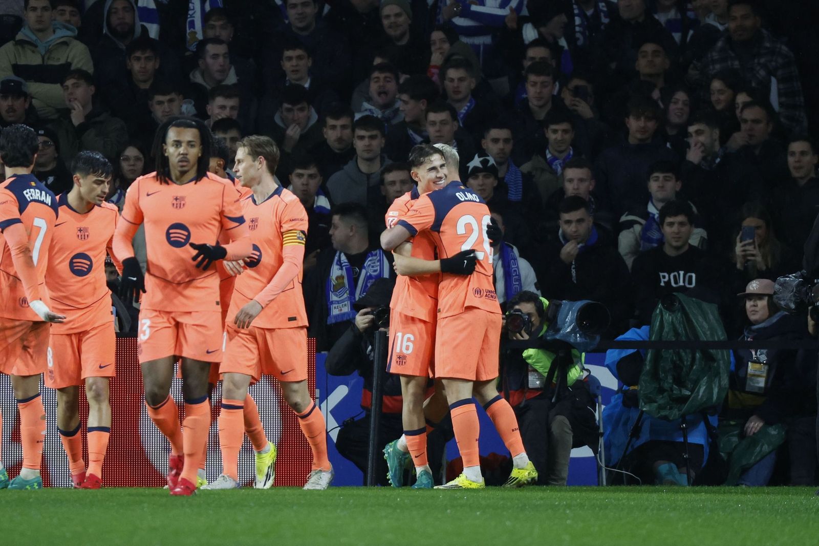 Las fotos de la derrota del Barcelona contra la Real Sociedad